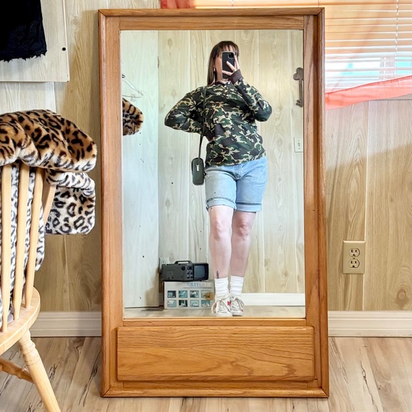 Vintage 34" Levis 505 Distressed Long Denim Jean Shorts. 80s 90s Y2K 2000s 00s. - Picture 8 of 11